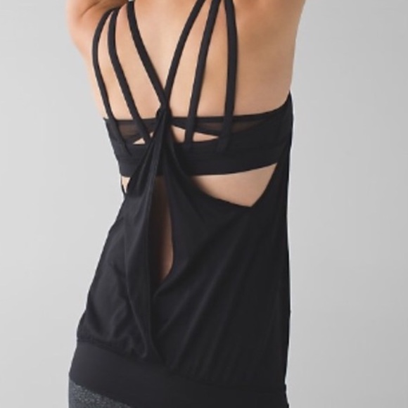 lululemon athletica Tops - Black Lululemon Tank